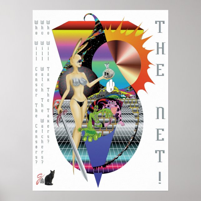 Who? The Net! Poster (Front)