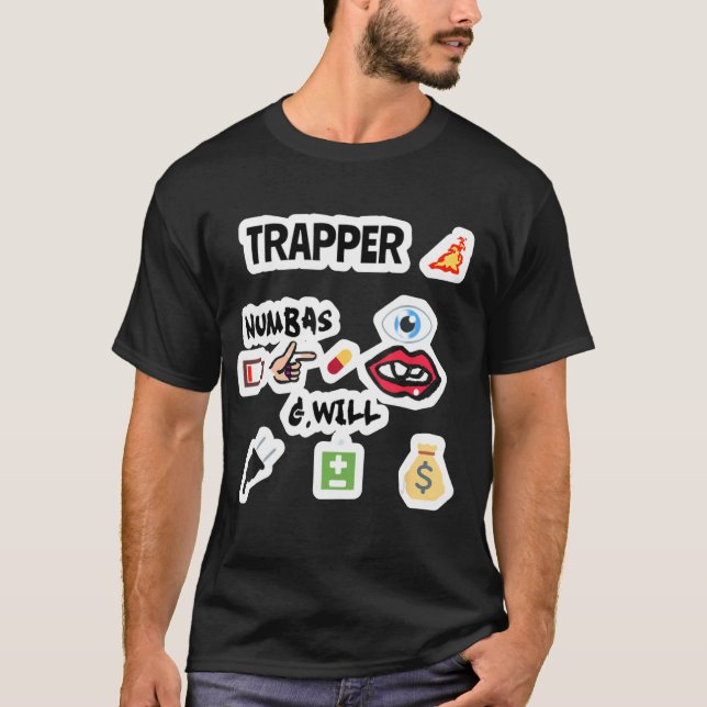Who Trapped T-Shirt (Front)