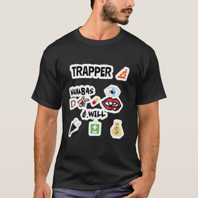 Who Trapped T-Shirt (Front)