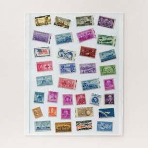 Who Wants a Challenge Stamps Jigsaw Puzzle