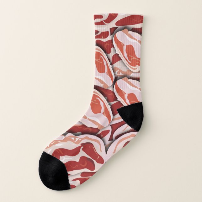 Who Wants Bacon? Socks (Left Outside)