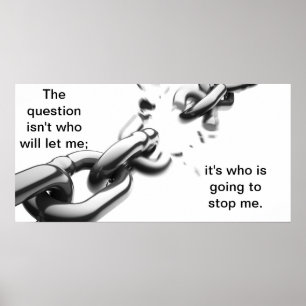 Who will stop me poster