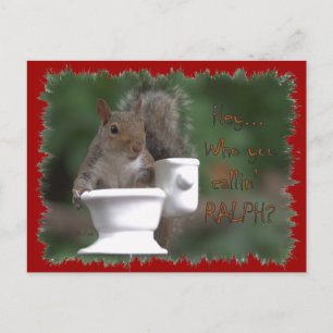 "Who You Callin' RALPH?" Postcard