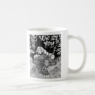 whoareyoubw coffee mug