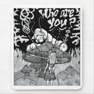 whoareyoubw mouse pad