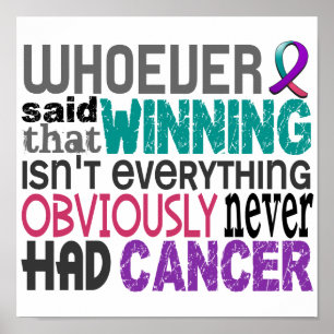 Whoever Said Thyroid Cancer Poster