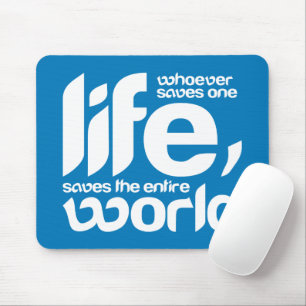 Whoever saves one life mouse pad