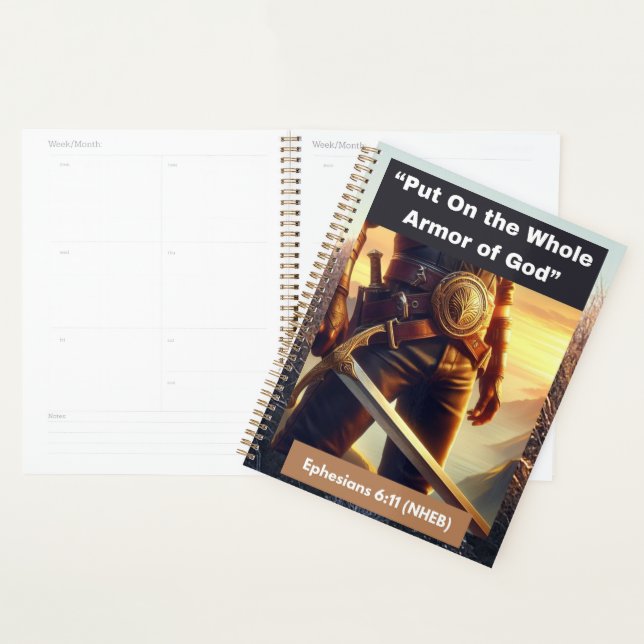 Whole Armour of God - Planner (Display)