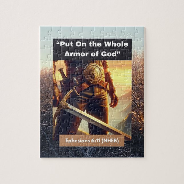 Whole Armour of God - Puzzle (Vertical)