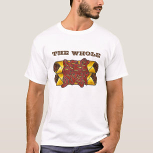 Whole Enchilada Bean Cheese Foodie Enchiladas Tee