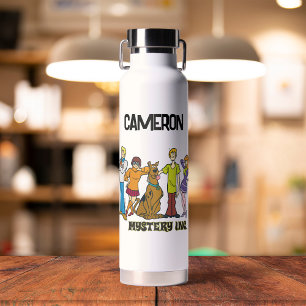 Whole Gang 12 Mystery Inc    Add Your Name Water Bottle