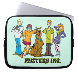 Whole Gang 12 Mystery Inc Laptop Sleeve