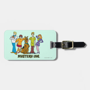 Whole Gang 12 Mystery Inc Luggage Tag