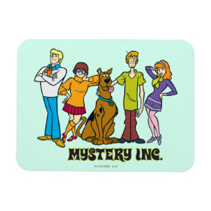 Whole Gang 12 Mystery Inc Magnet