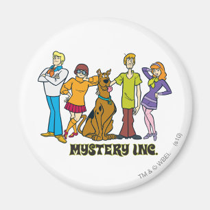 Whole Gang 12 Mystery Inc Magnet