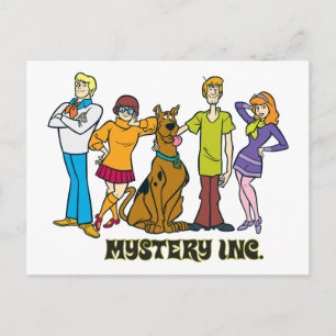 Whole Gang 12 Mystery Inc Postcard