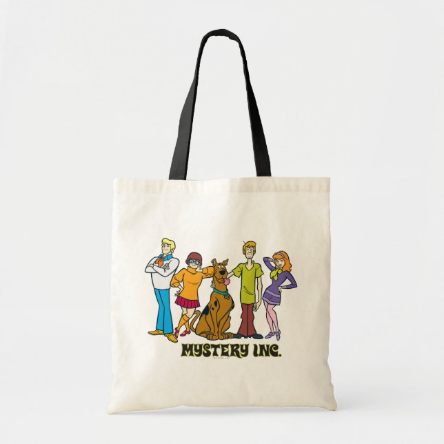Whole Gang 12 Mystery Inc Tote Bag (Front)