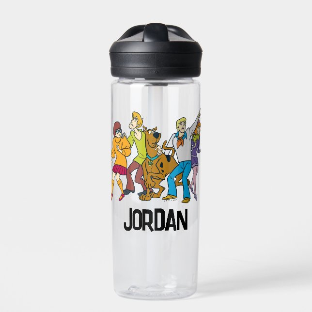 Whole Gang 13 Mystery Inc | Add Your Name Water Bottle (Front)