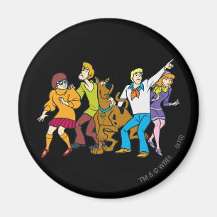 Whole Gang 13 Mystery Inc Magnet