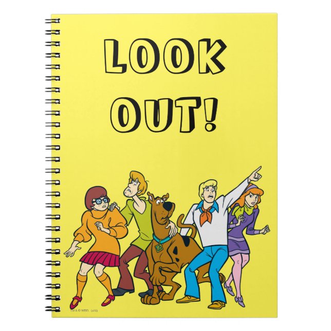 Whole Gang 13 Mystery Inc Notebook (Front)