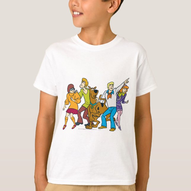 Whole Gang 13 Mystery Inc T-Shirt (Front)