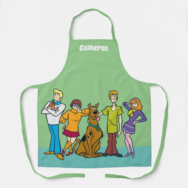 Whole Gang 14 Mystery Inc Apron (Front)