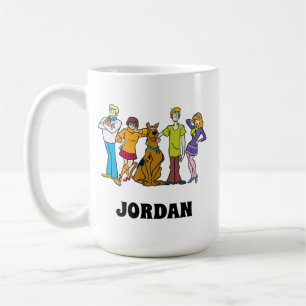 Whole Gang 14 Mystery Inc Coffee Mug