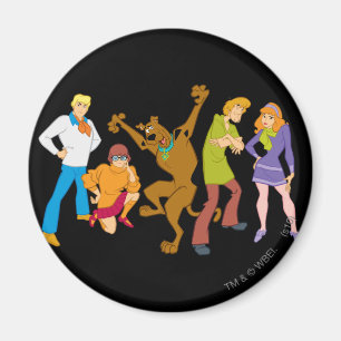 Whole Gang 16 Mystery Inc Magnet
