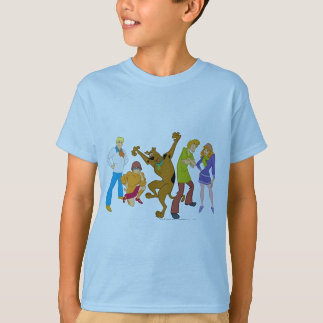 Whole Gang 16 Mystery Inc T-Shirt (Front)