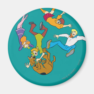 Whole Gang 17 Mystery Inc Magnet