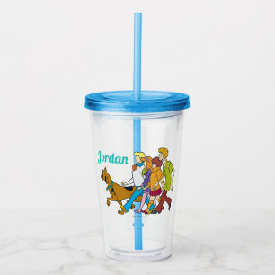 Whole Gang 18 Mystery Inc Acrylic Tumbler