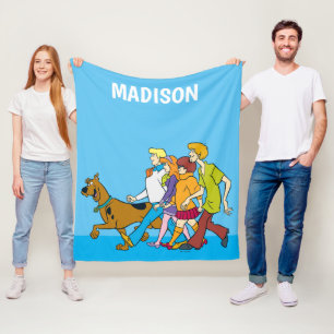 Whole Gang 18 Mystery Inc Fleece Blanket