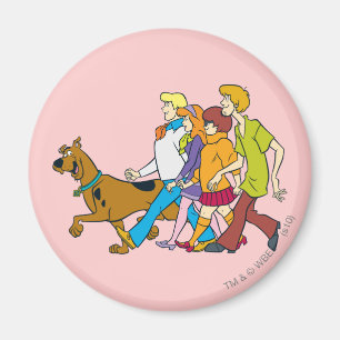 Whole Gang 18 Mystery Inc Magnet