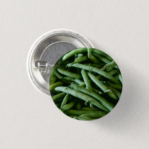 Whole Green Beans 3 Cm Round Badge