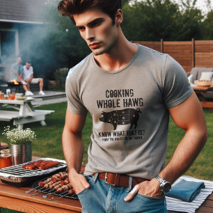 Whole Hawg Cooking Barbecue T-Shirt