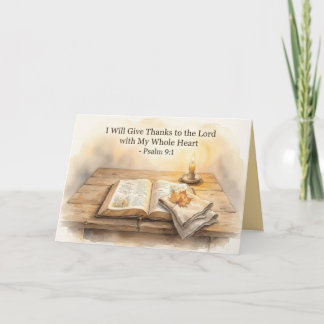 Whole Heart Thanks Card