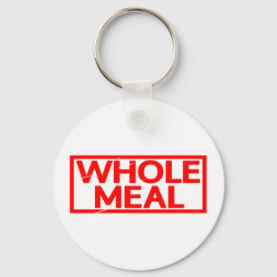 Whole Meal Stamp Key Ring