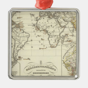 Whole of the UK Metal Tree Decoration