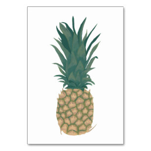 Whole pineapple reading flashcards for adults table number