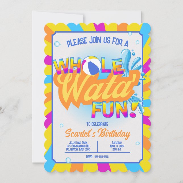 Whole Water Fun (Front)