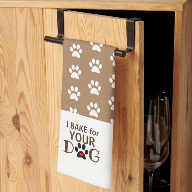 Wholesale Dog Bakery Supplies Tea Towel (Thirds Fold)