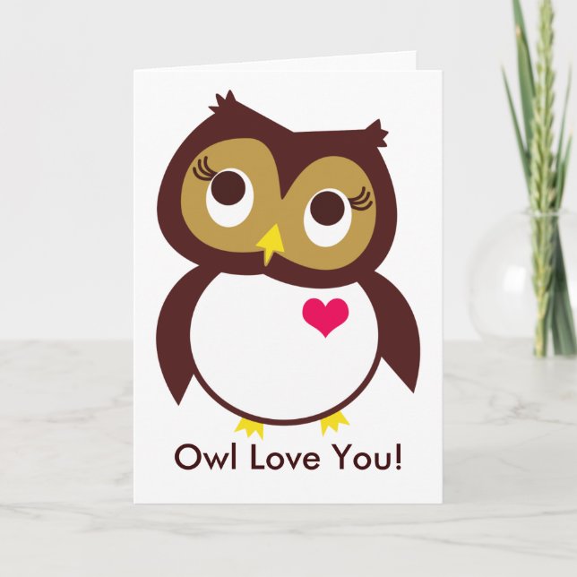 Whoo Loves You Card (Front)