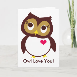Whoo Loves You Card