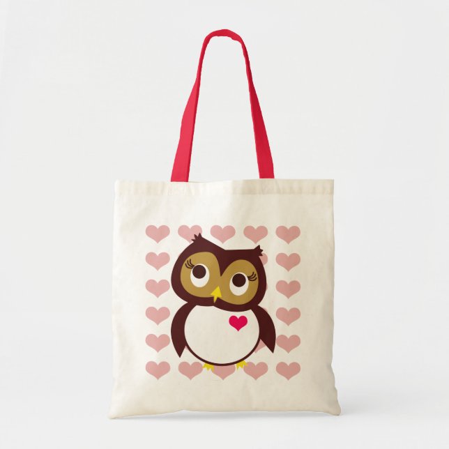 Whoo Loves You Tote Bag (Front)