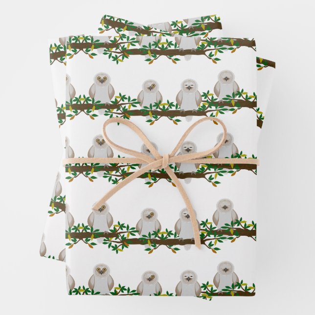 Whoo Me Wrapping Paper Sheets (In situ)