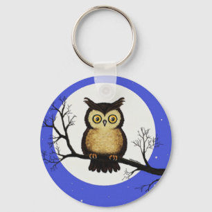 Whooo You Lookin' At? Key Ring