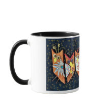 Whooooooo loves coffee? Two-Tone coffee mug