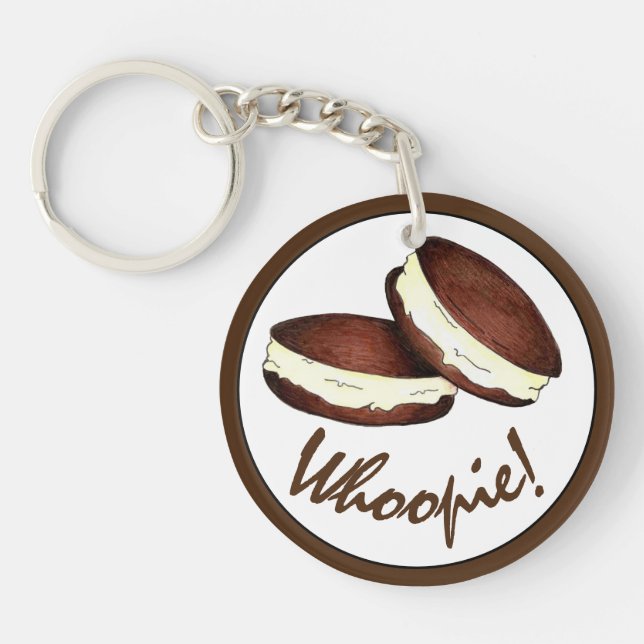 Whoopie! Pennsylvania PA Dutch Maine Whoopie Pies Key Ring (Front)