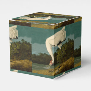 Whooping Crane Audubon Bird Painting Favour Box