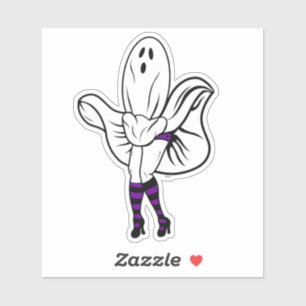 Whoopsie Ghostie Vinyl Sticker